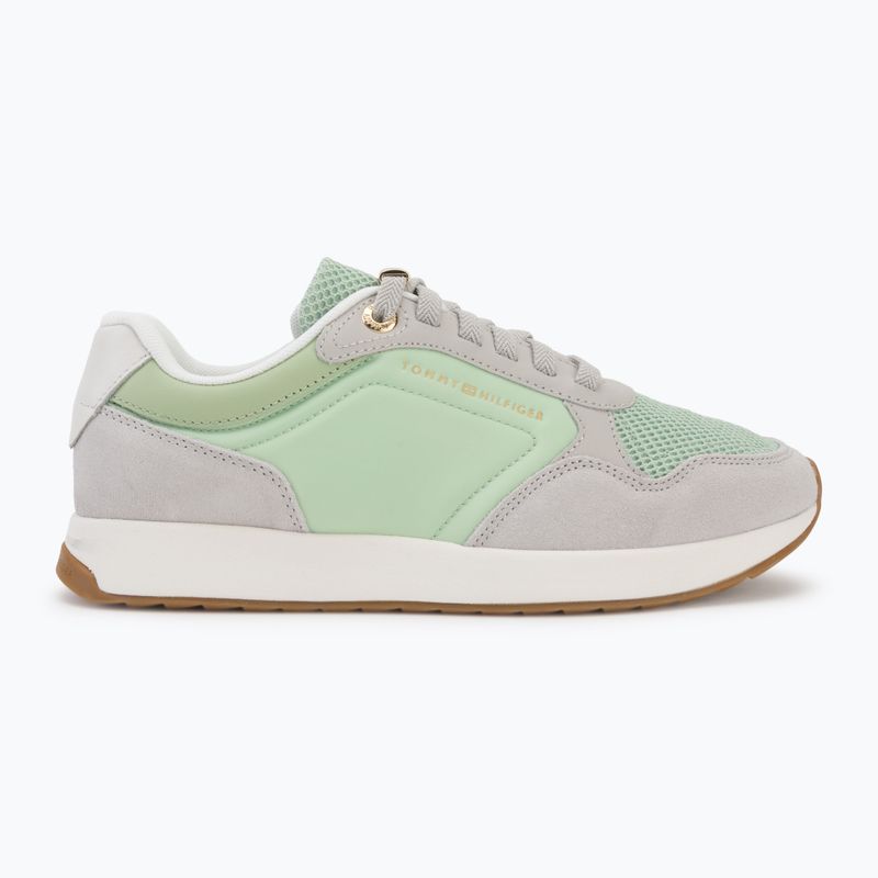 Buty damskie Tommy Hilfiger Chic Eva Runner Mesh gentle jade/grey whisper 2