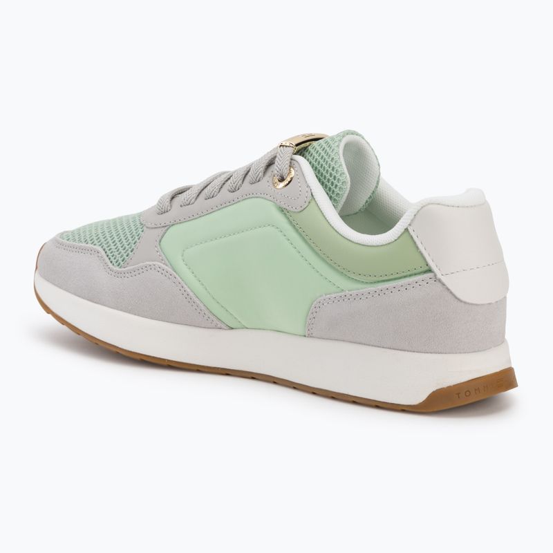 Buty damskie Tommy Hilfiger Chic Eva Runner Mesh gentle jade/grey whisper 3