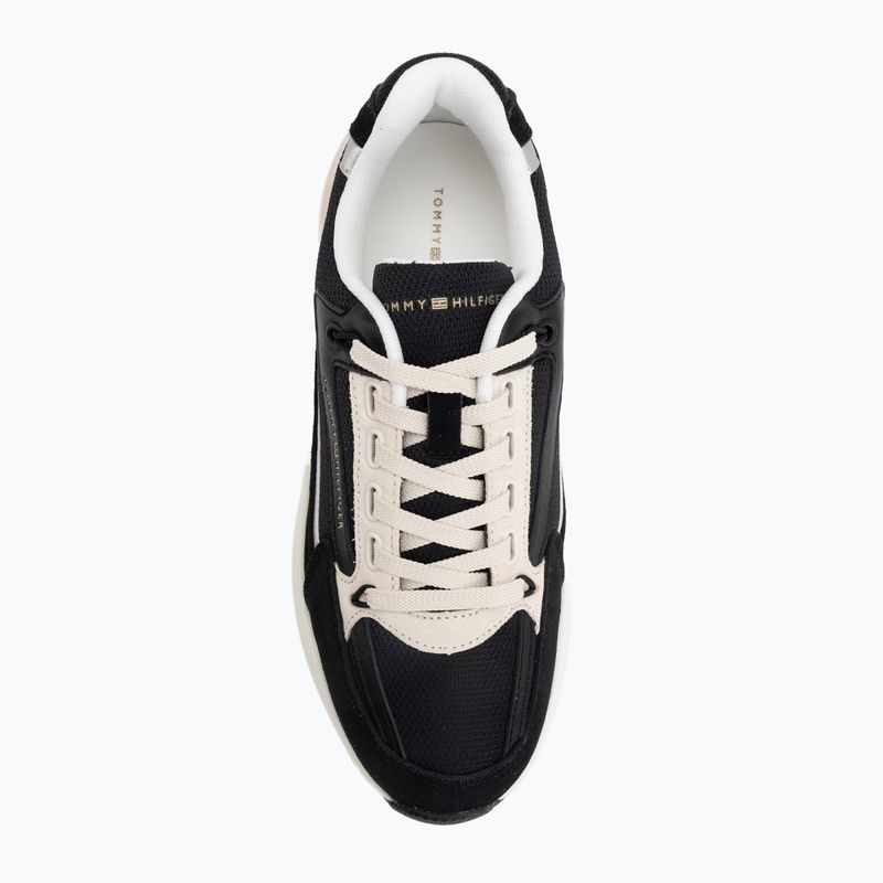 Buty damskie Tommy Hulfiger Sporty Chic Runner black 5