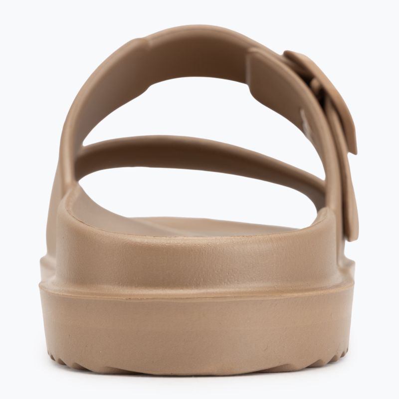 Klapki damskie Tommy Hilfiger Double Strap Sandal Pearl safari canvas pearlized 6