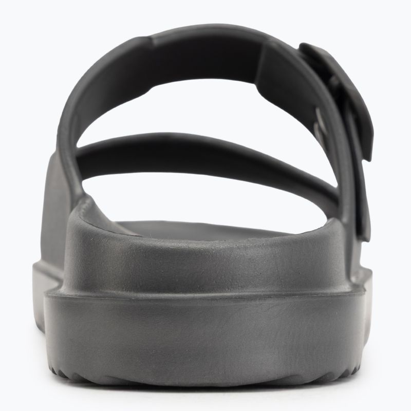 Klapki damskie Tommy Hilfiger Double Strap Sandal Pearl dark grey pearlized 6