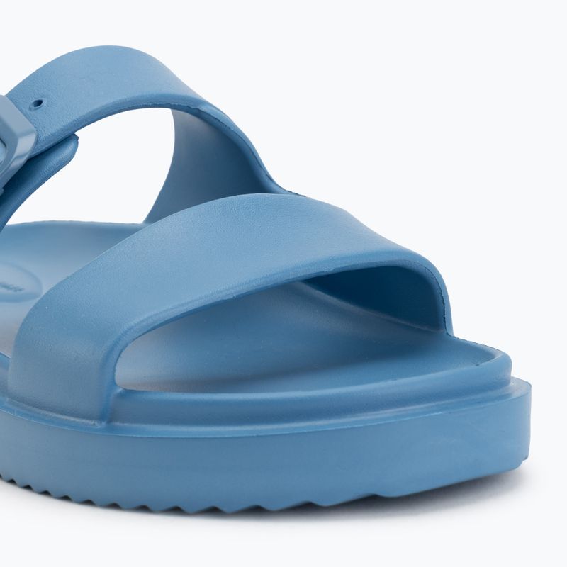 Klapki damskie Tommy Hilfiger Light Double Strap cobalt steel 7