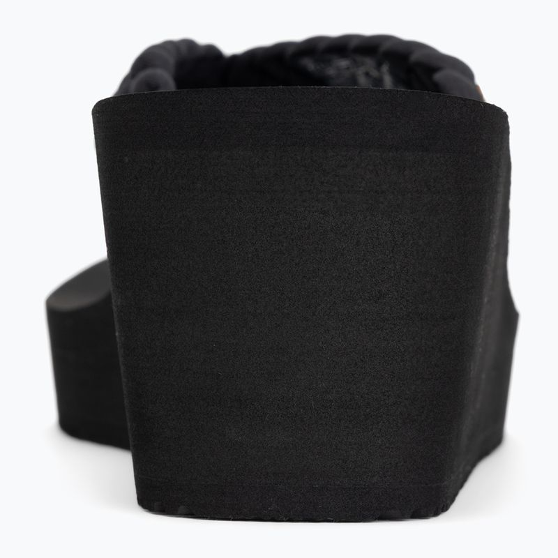 Japonki damskie Tommy Hilfiger Wedge Braided Summer Sandal black 6