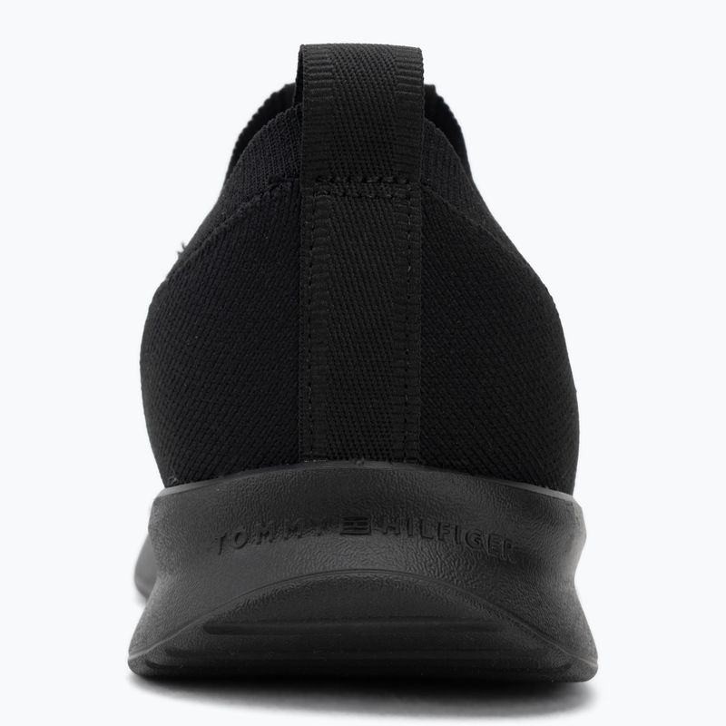 Buty męskie Tommy Hilfiger Lightweight Knitted Runner black 6