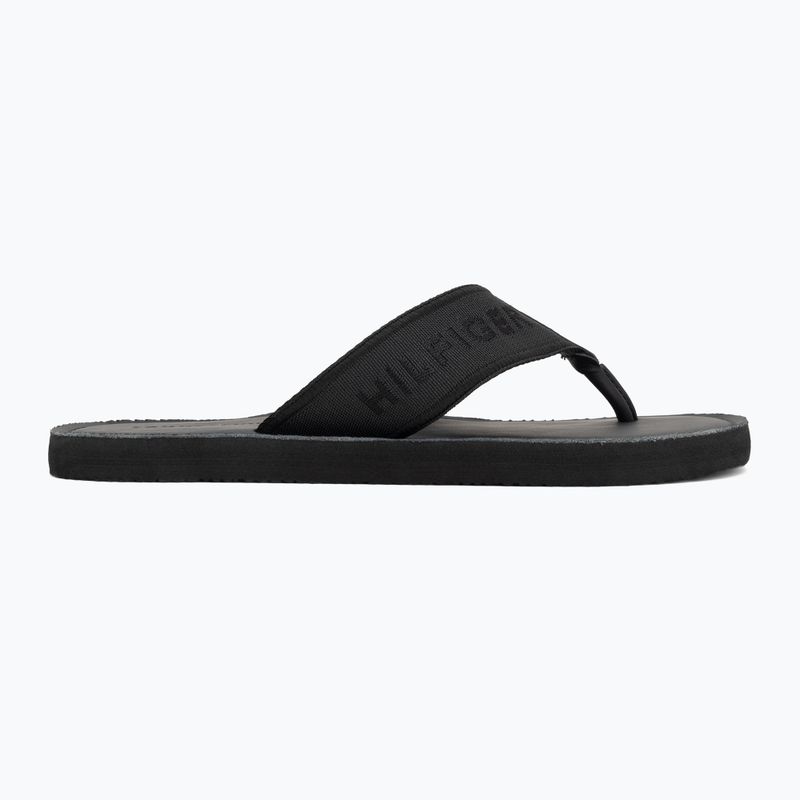 Japonki męskie Tommy Hilfiger Lbeach Sandal Leather black 2