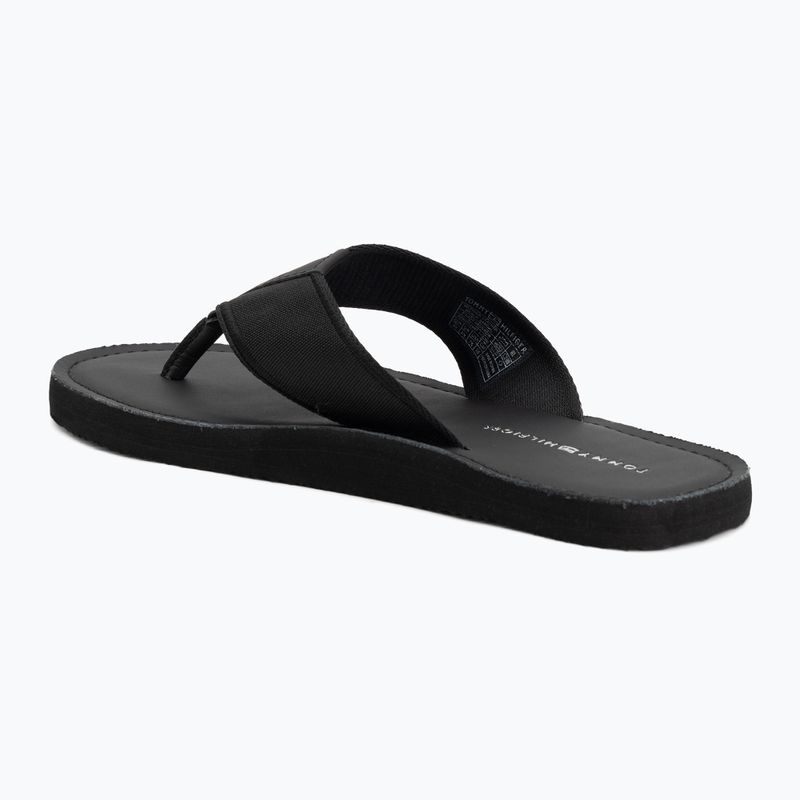 Japonki męskie Tommy Hilfiger Lbeach Sandal Leather black 3