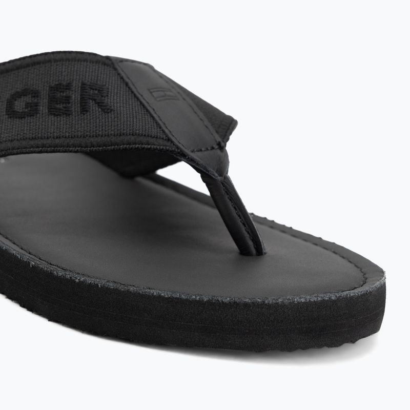Japonki męskie Tommy Hilfiger Lbeach Sandal Leather black 7