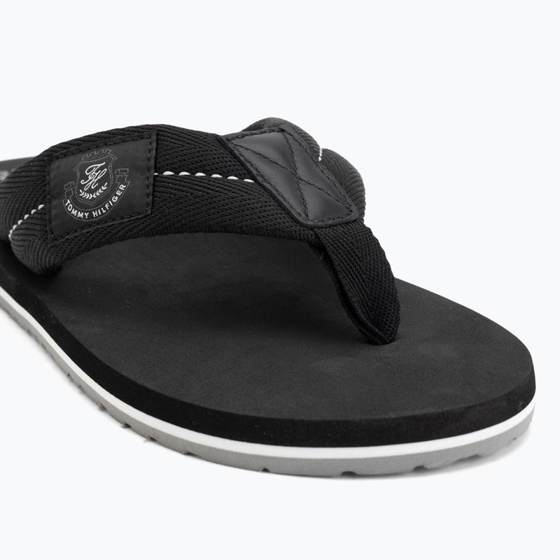 Japonki męskie Tommy Hilfiger Patch Beach Sandal black 7