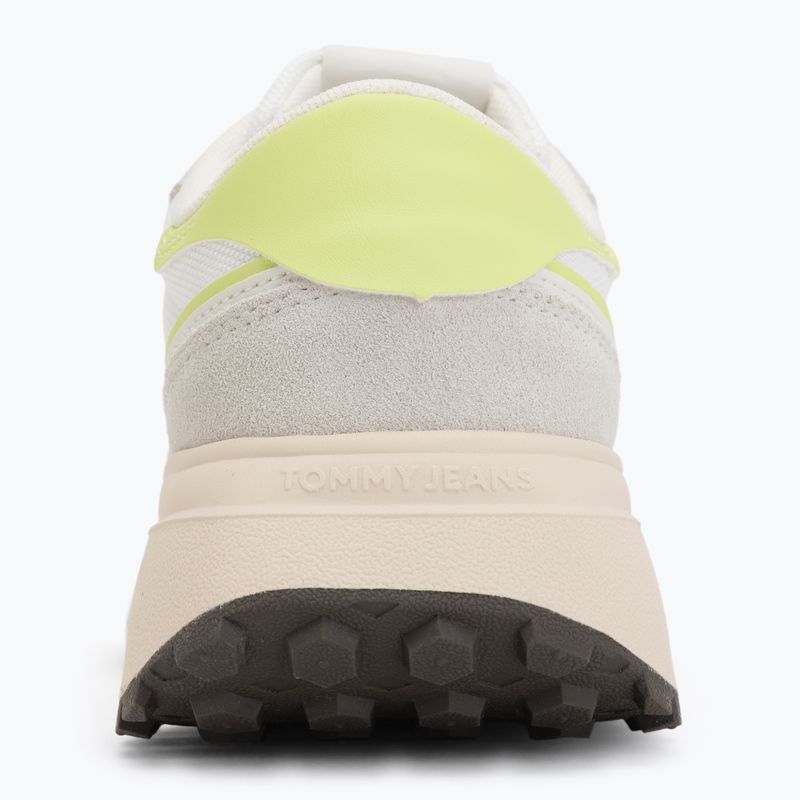 Buty damskie Tommy Jeans Sporty Runner lime essence/ivory 6