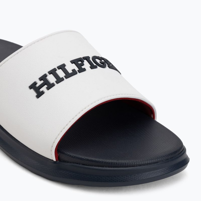 Klapki męskie Tommy Hilfiger Dual Density white 7