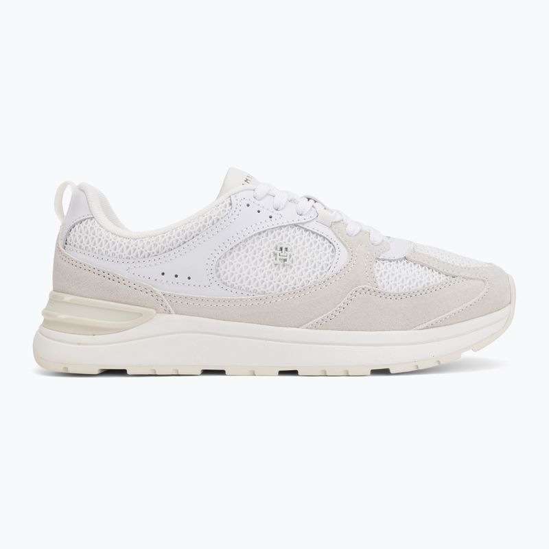 Buty damskie Tommy Hilfiger Mix Material Runner white/ecru 2