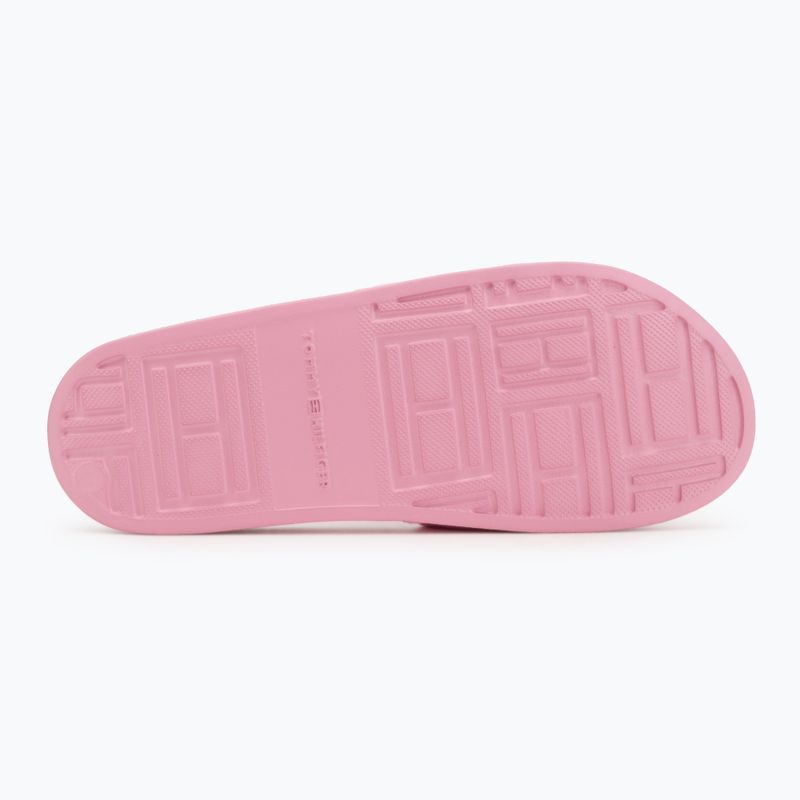 Klapki damskie Tommy Hilfiger Script Pool rose petal 4