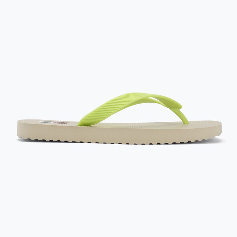 Japonki damskie Tommy Jeans Logo Summer white clay/lime essence 2