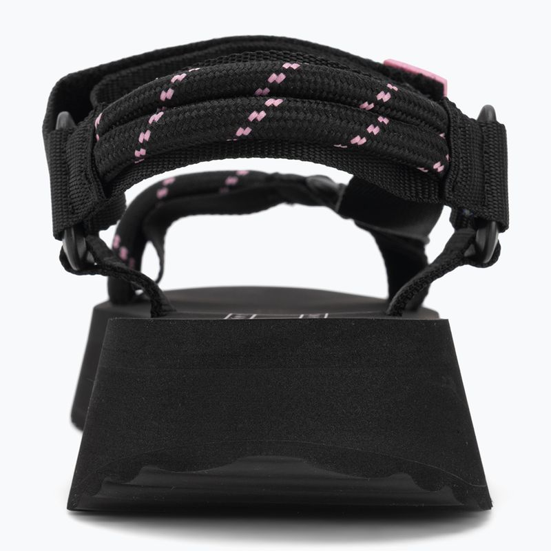 Sandały damskie Tommy Jeans Eva Rope black 6