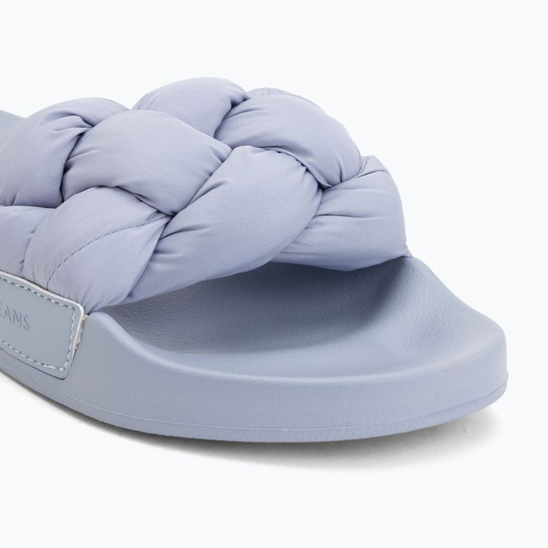 Klapki damskie Tommy Jeans Braided soaring skies 7