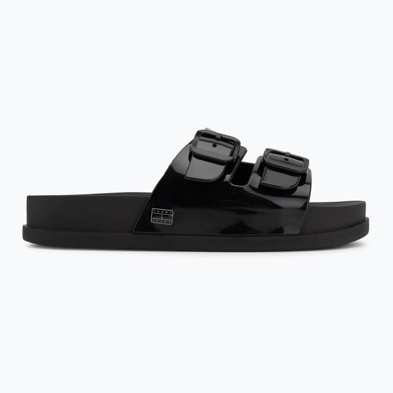 Klapki damskie Tommy Jeans Comfort Jelly black 2