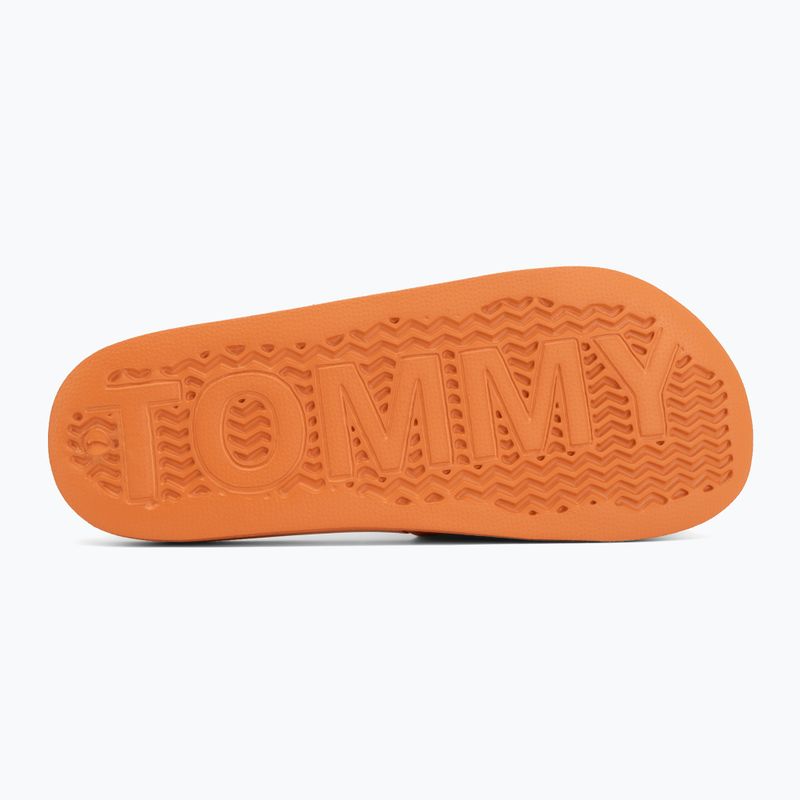 Klapki męskie Tommy Jeans Pool Slide Ess rusty orange 4