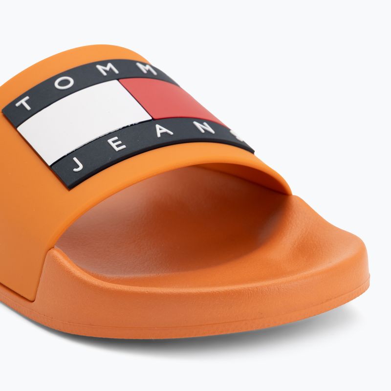 Klapki męskie Tommy Jeans Pool Slide Ess rusty orange 7