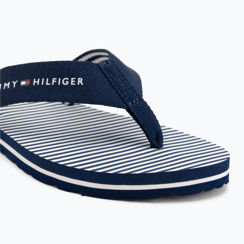 Japonki damskie Tommy Hilfiger Ithaca Stripe Summer preppy navy 7