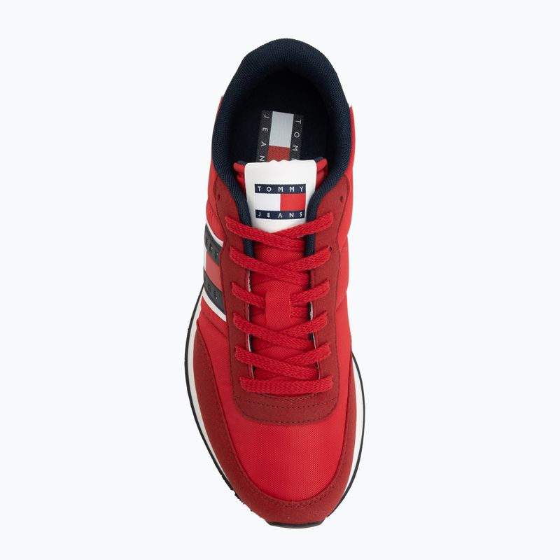 Buty męskie Tommy Jeans Classic Runner sapphire red 5