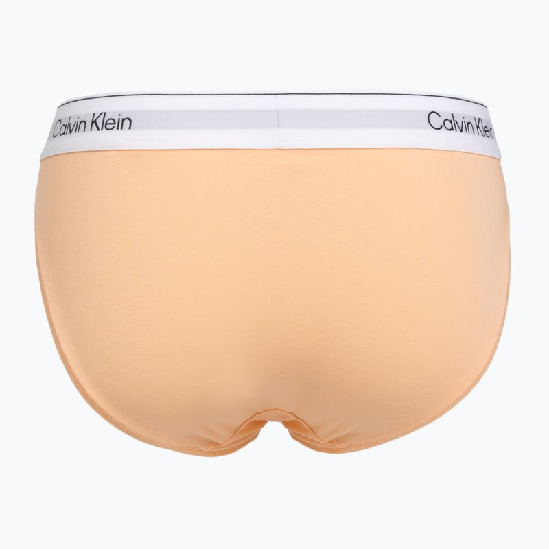 Majtki damskie Calvin Klein LV00QF8520 Bikini peach bliss 2