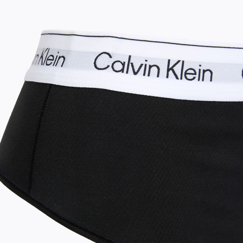 Majtki damskie Calvin Klein LV00QF8283 Thong black 3