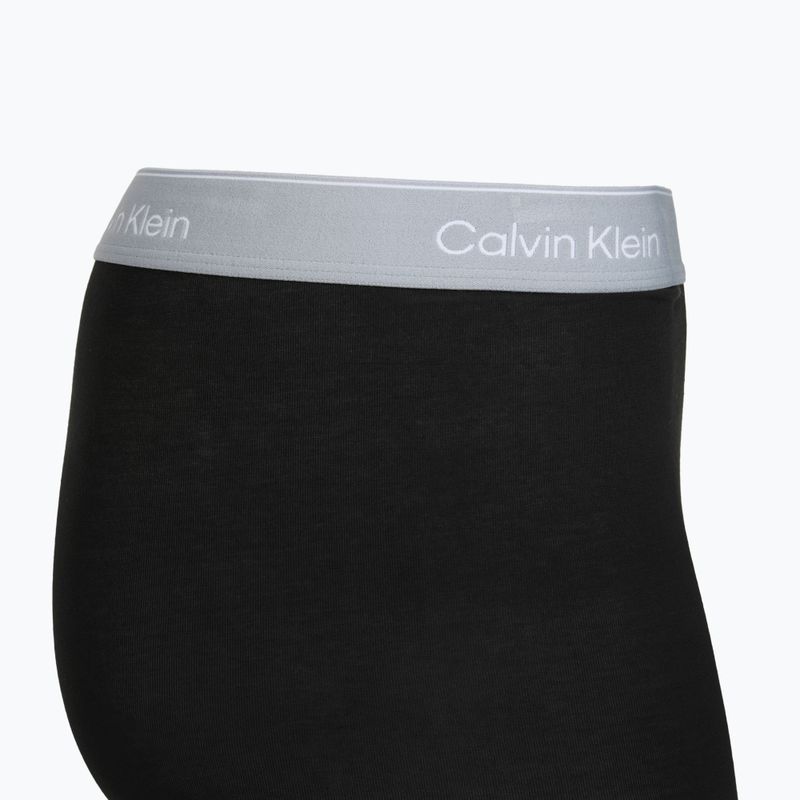 Bokserki Calvin Klein LV00NB4394 Brief 3 pary black w/darkest spruce wb/black w 4