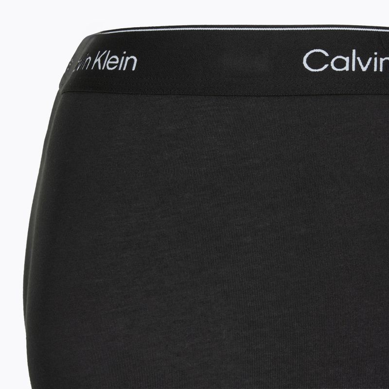 Bokserki Calvin Klein LV00NB4394 Brief 3 pary black w/heavenly iris logo/black w 4