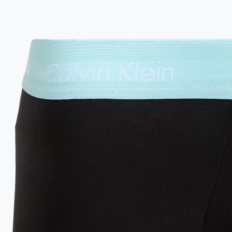 Bokserki Calvin Klein LV00NB4412 Low Rise Trunk 5 par black w plume wb/black w misty sage wb 8