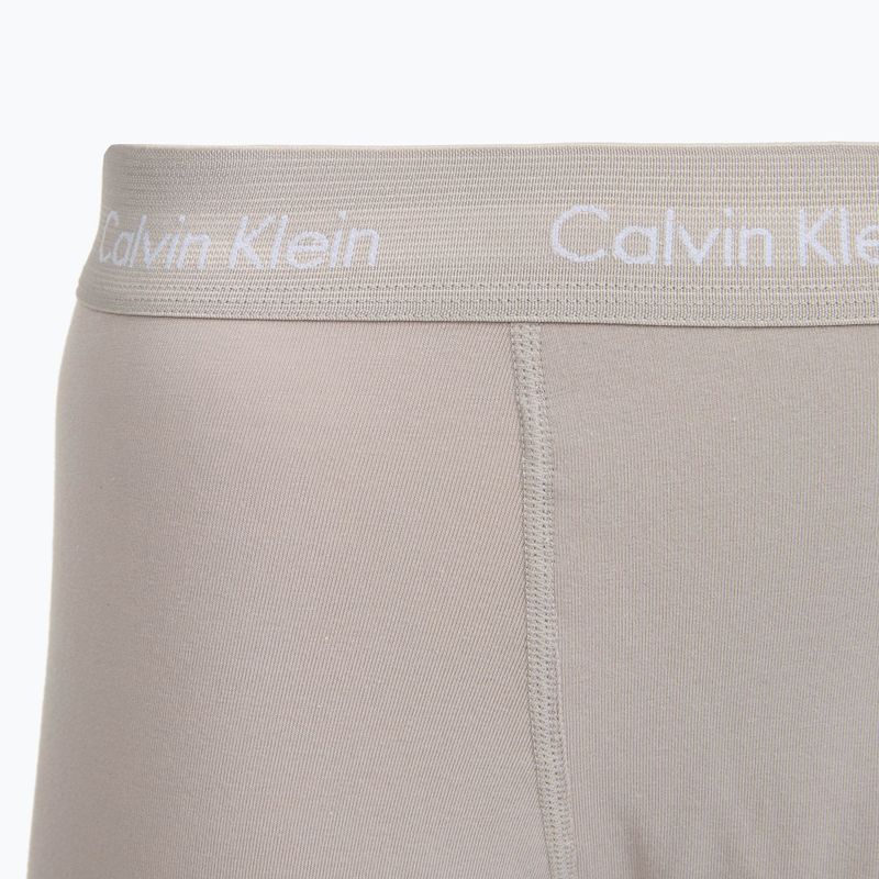 Bokserki męskie Calvin Klein 0000U2662G Trunk 3 pary classic blue/porpoise/black 6