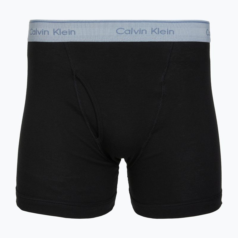 Bokserki Calvin Klein LV00NB1429 Boxer Brief 5 par Black Bodies Black Bodies w/black/misty grey 3