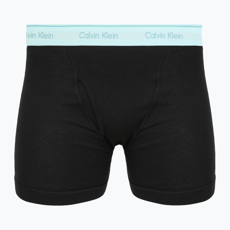 Bokserki Calvin Klein LV00NB1429 Boxer Brief 5 par Black Bodies w/black/niagara falls 3