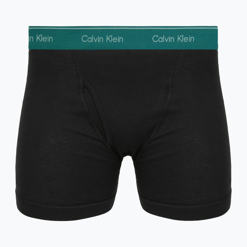 Bokserki Calvin Klein LV00NB1429 Boxer Brief 5 par Black Bodies w/black/niagara falls 4