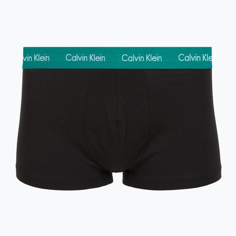 Bokserki Calvin Klein LV00NB4412 Low Rise Trunk 5 par black bodies with driftwood/moonlight 5