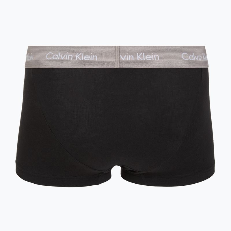 Bokserki Calvin Klein LV00NB4412 Low Rise Trunk 5 par black bodies with driftwood/moonlight 7
