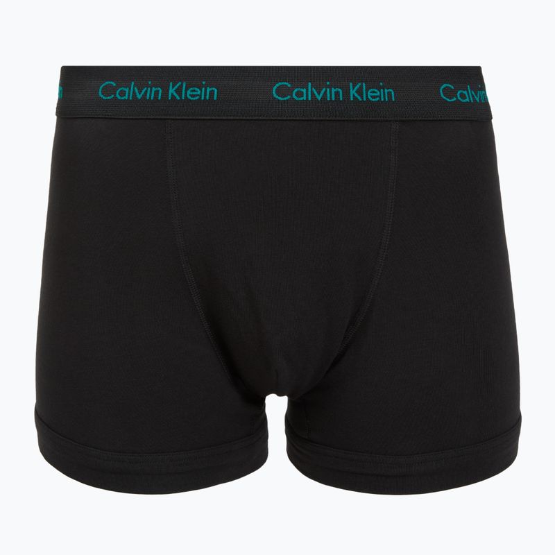 Bokserki męskie Calvin Klein 0000U2662G Trunk 3 pary black bodies and wbs with driftwood 2
