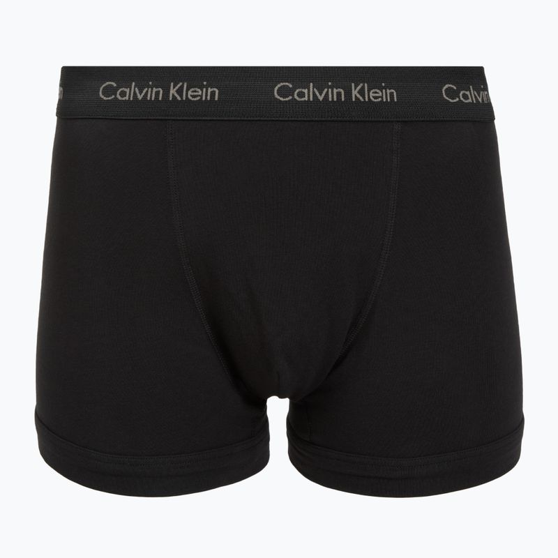 Bokserki męskie Calvin Klein 0000U2662G Trunk 3 pary black bodies and wbs with driftwood 5