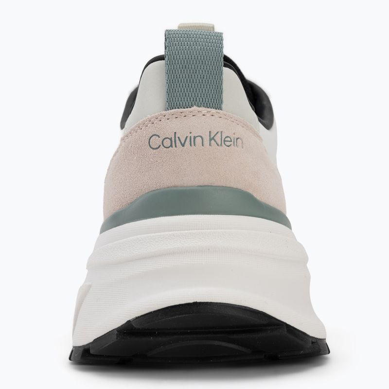 Buty damskie Calvin Klein HW0HW03279 Hike Runner Nylon Mix brilliant white/misty blue/arctic 6