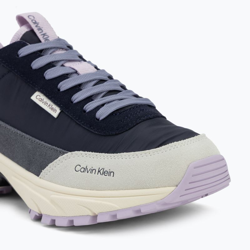 Buty damskie Calvin Klein HW0HW03279 Hike Runner Nylon Mix blue nights/night owl/white 7