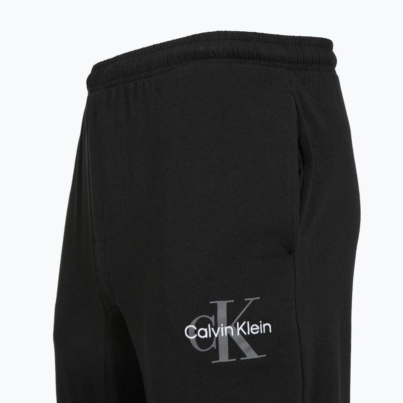 Spodenki męskie Calvin Klein LV00NM2973 Monogram Sleep black 3