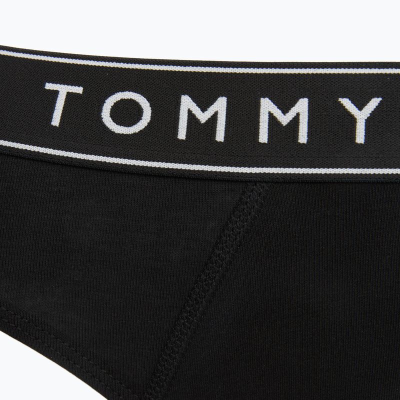 Slipy męskie Tommy Hilfiher Cotton Brief 3 pack black/black/black 3