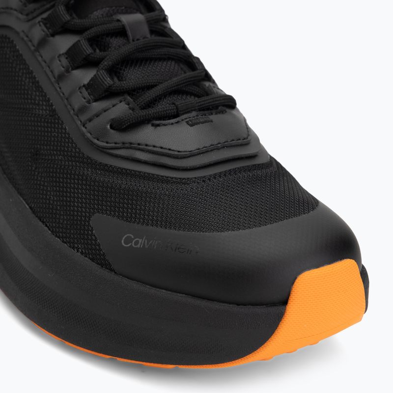 Buty męskie Calvin Klein Volumax Chunky Runner Trainers HM0HM02224 black/vivid tangerine 7