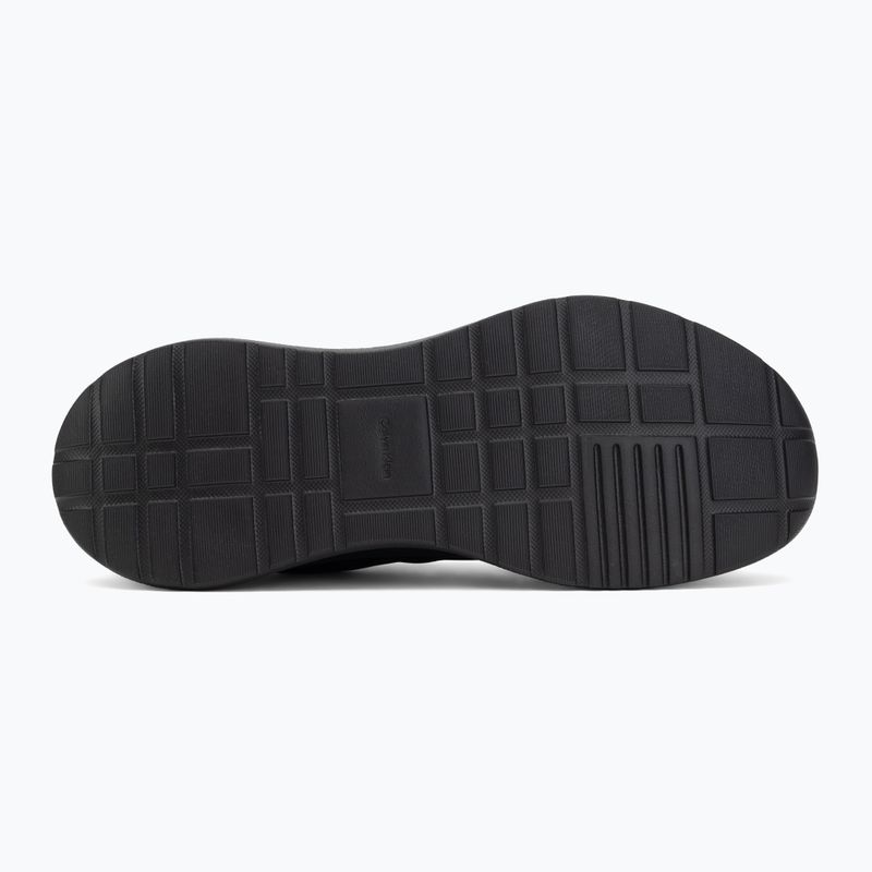 Buty męskie Calvin Klein HM0HM02342 Light Eva Runn Essential Laceup Nylon Suede triple black 4