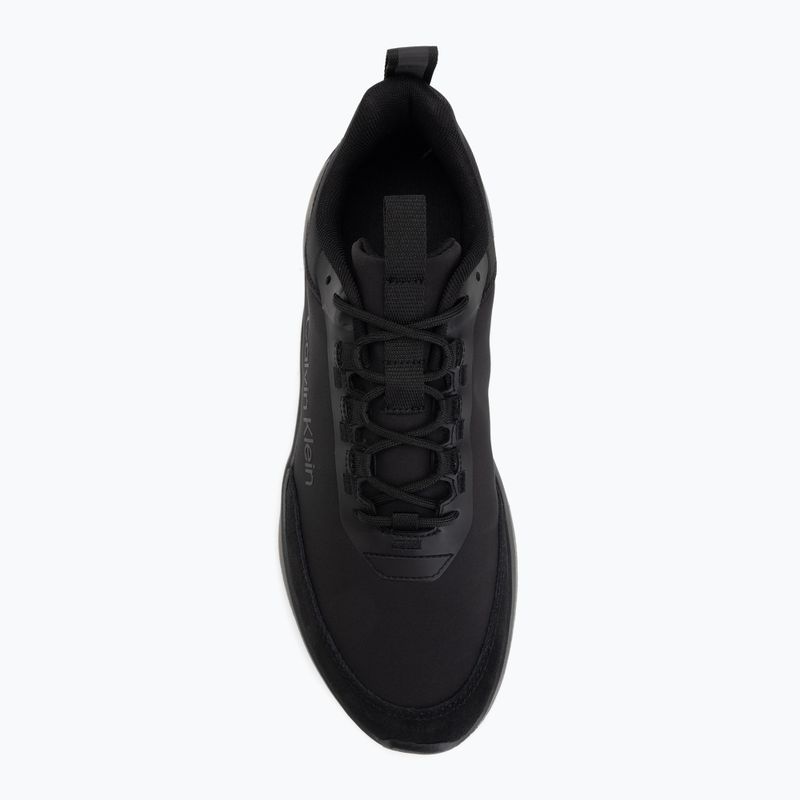 Buty męskie Calvin Klein HM0HM02342 Light Eva Runn Essential Laceup Nylon Suede triple black 5