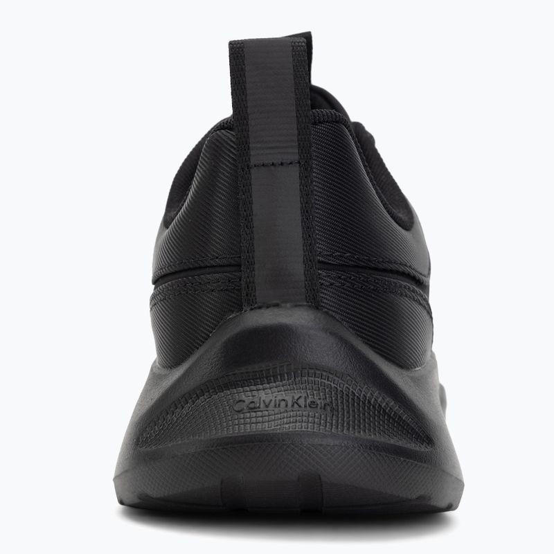 Buty męskie Calvin Klein HM0HM02342 Light Eva Runn Essential Laceup Nylon Suede triple black 6