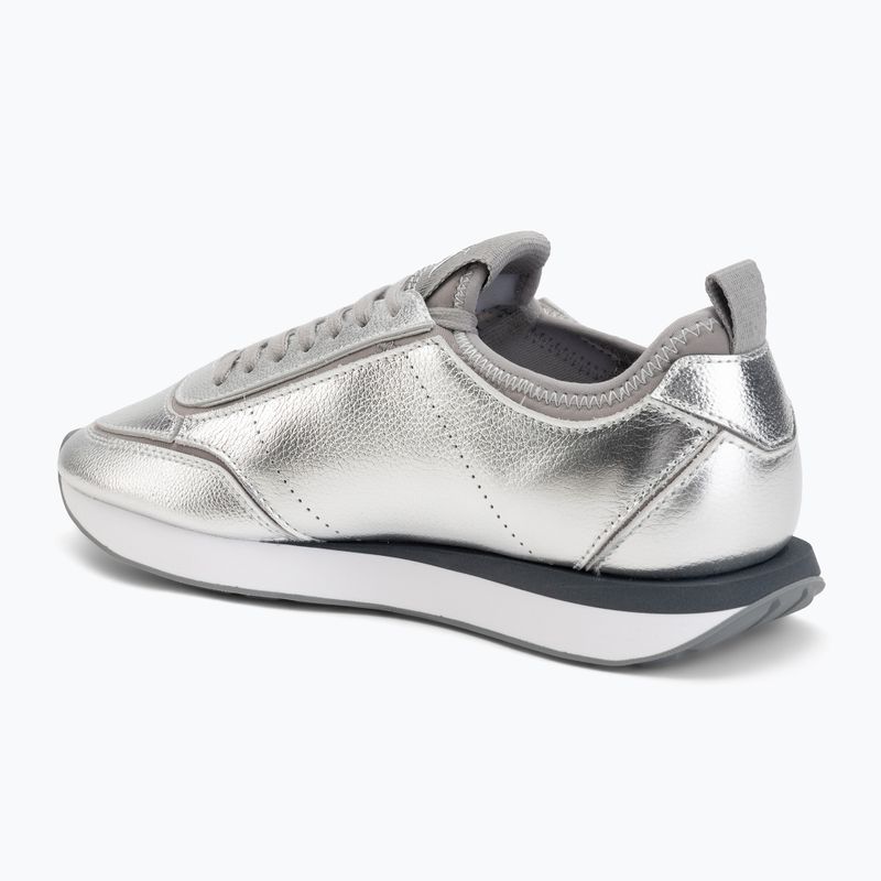 Buty damskie Calvin Klein HW0HW03287 Retro Runner Metallic silver 3