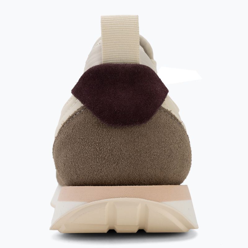 Buty damskie Calvin Klein YW0YW02060 Retro Runner Sock Laceup Mix Mat turtledove/spanish villa/bordeaux 6