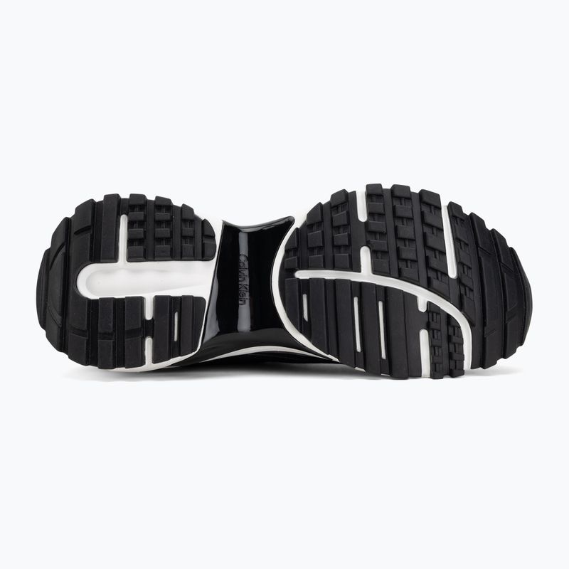 Buty męskie Calvin Klein HM0HM02220 Hike Runner Stripe Mix Nylon Suede black/granite road 4