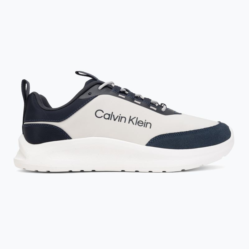 Buty męskie Calvin Klein HM0HM02342 Light Eva Runn Essential Laceup Nylon Suede calvin navy/light grey 2