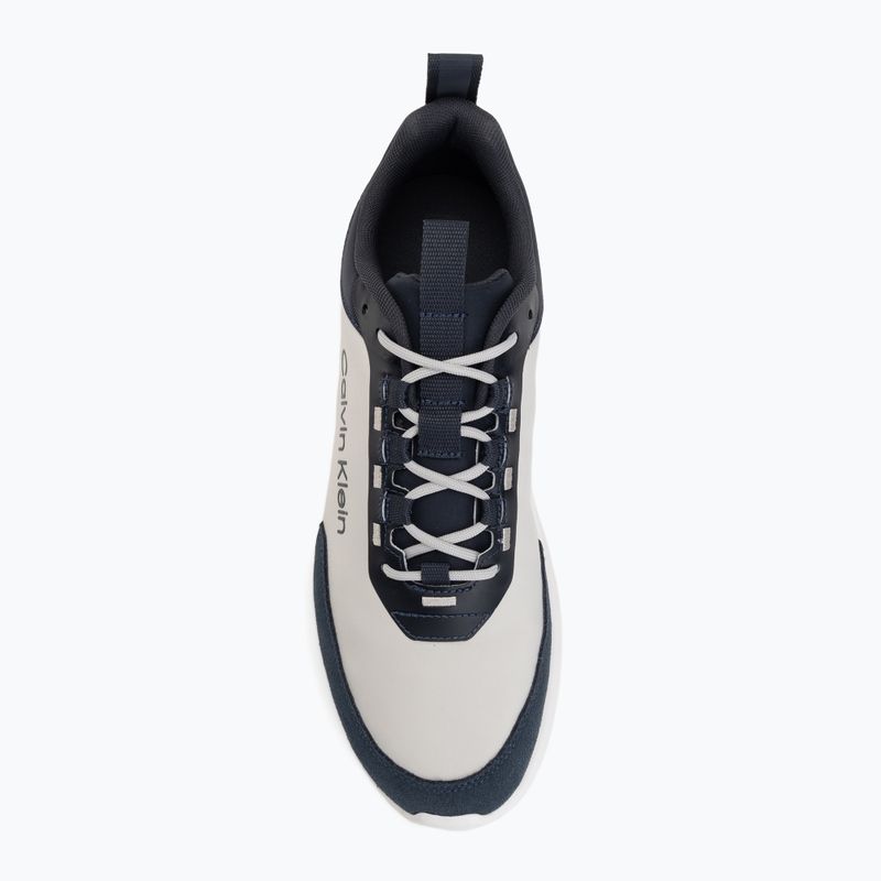 Buty męskie Calvin Klein HM0HM02342 Light Eva Runn Essential Laceup Nylon Suede calvin navy/light grey 5